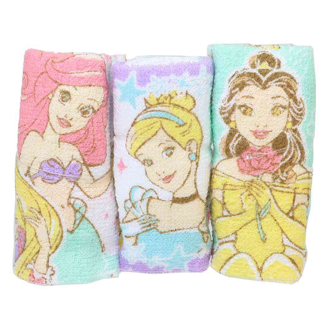 おしぼりタオル 3P おしぼりセット ディズニープリンセス ディズニー スケーター ハンドタオル