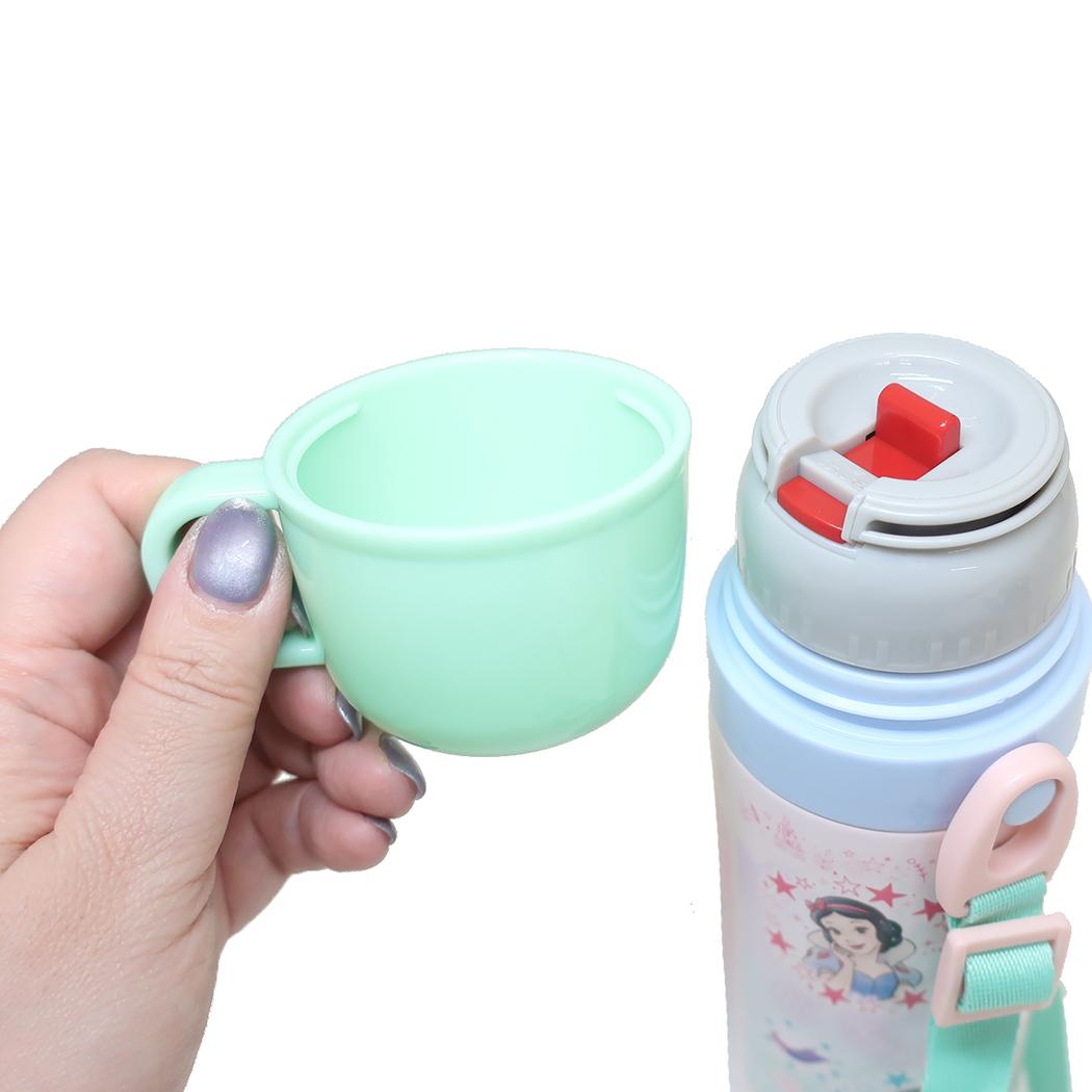 2WAYステンレスボトル 保温保冷水筒 ディズニープリンセス ディズニー スケーター 直飲み コップ飲み キッズ