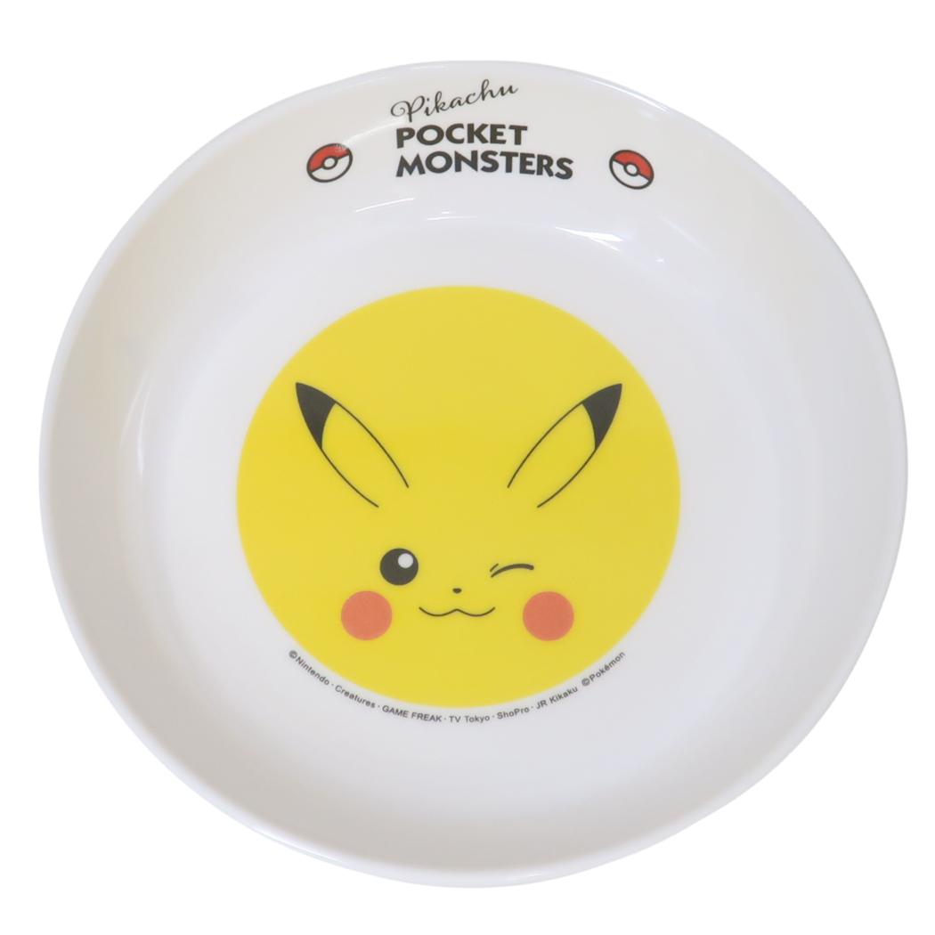 薄肉メラミン小鉢 小鉢 ポケットモンスター ピカチュウ フェイス 23 ポケモン スケーター 小皿 お皿 取り皿 軽量 メラミン食器