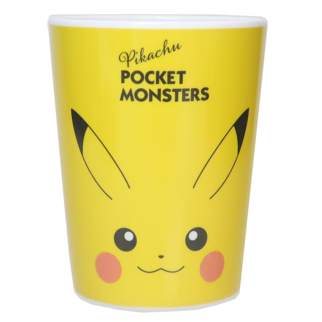 薄肉メラミンタンブラー メラミンカップ ポケットモンスター ピカチュウ フェイス 23 ポケモン スケーター 子供 割れない コップ