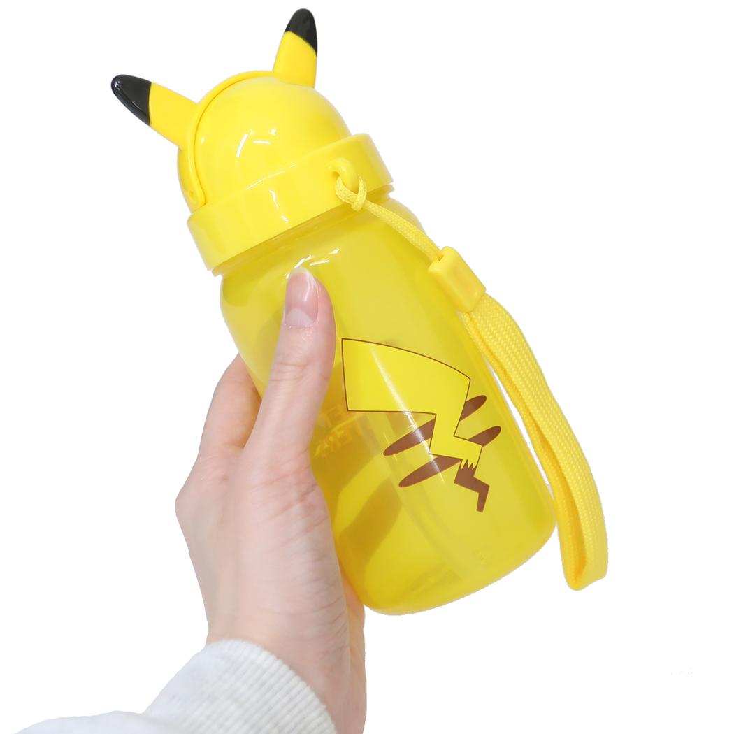 ダイカットストロー式ブローボトル 水筒 ポケットモンスター ピカチュウ 23 ポケモン スケーター 子供用 軽量 ストローボトル 小学生 小学校 幼稚園