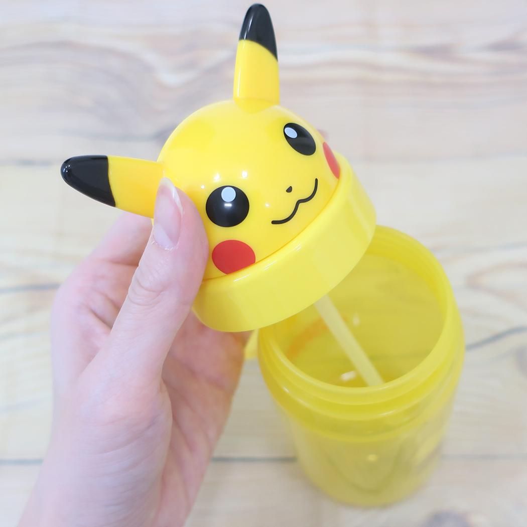 ダイカットストロー式ブローボトル 水筒 ポケットモンスター ピカチュウ 23 ポケモン スケーター 子供用 軽量 ストローボトル 小学生 小学校 幼稚園