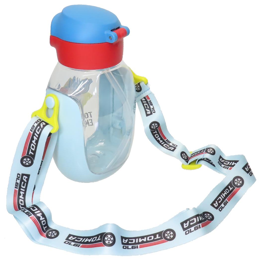 ワンプッシュストローボトル 水筒 トミカ TOMICA スケーター 水分補給 530ml