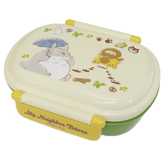 抗菌ふわっとタイトランチボックス お弁当箱 となりのトトロ ネコバス スタジオジブリ スケーター 一段ランチボックス