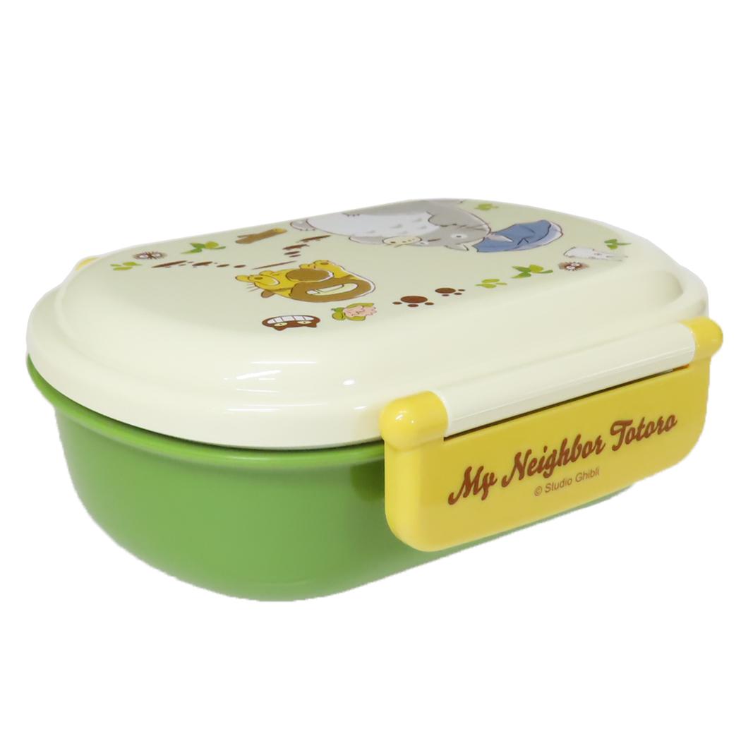 抗菌ふわっとタイトランチボックス お弁当箱 となりのトトロ ネコバス スタジオジブリ スケーター 一段ランチボックス