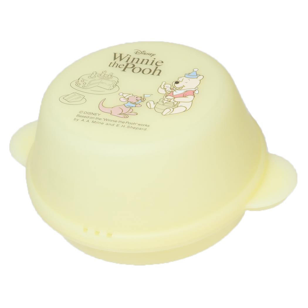 中華まんケース 1P レンジ調理器具 くまのプーさん Cafe ディズニー スケーター 肉まん あんまん シュウマイ 餃子 お饅頭