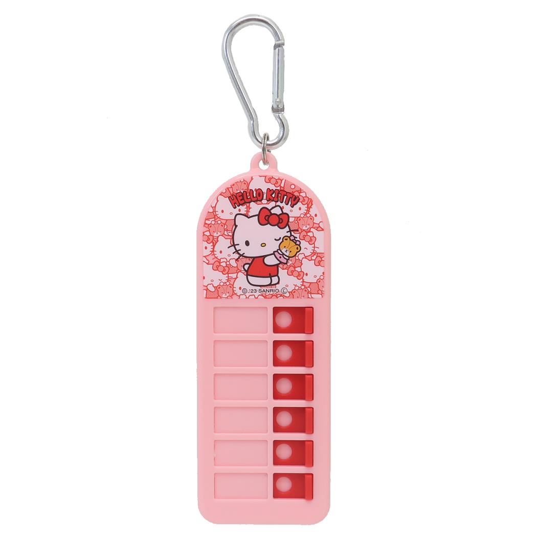 子供用持ち物チェッカー 忘れ物チェッカー ハローキティ うしろうしろ サンリオ スケーター 忘れ物防止 小学生 メール便可