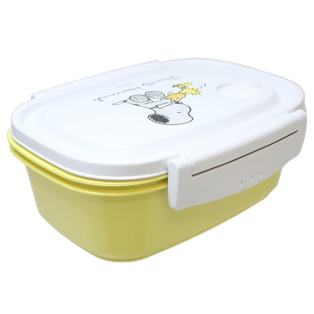 ラク軽弁当箱 M 550ml お弁当箱 スヌーピー 水彩 ピーナッツ スケーター 一段ランチボックス