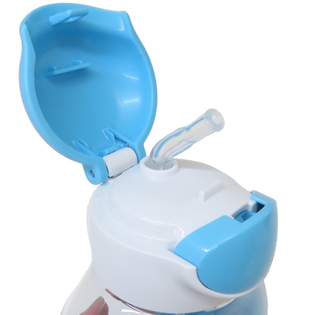 ワンプッシュストローボトル 水筒 アイムドラえもん ラインデザイン サンリオ スケーター 水分補給 530ml アニメ
