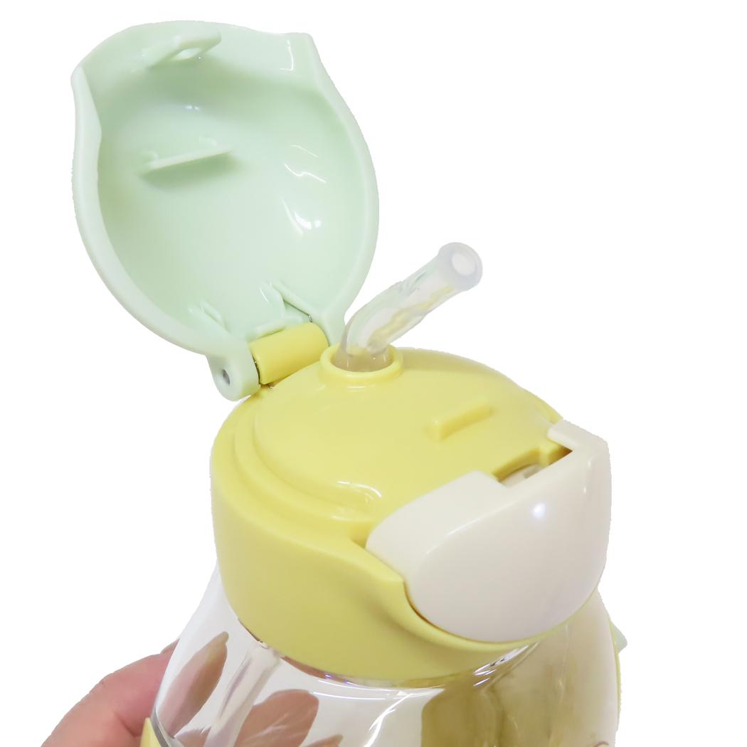 ワンプッシュストローボトル 水筒 おさるのジョージ 530ml スケーター 子供 遠足 絵本