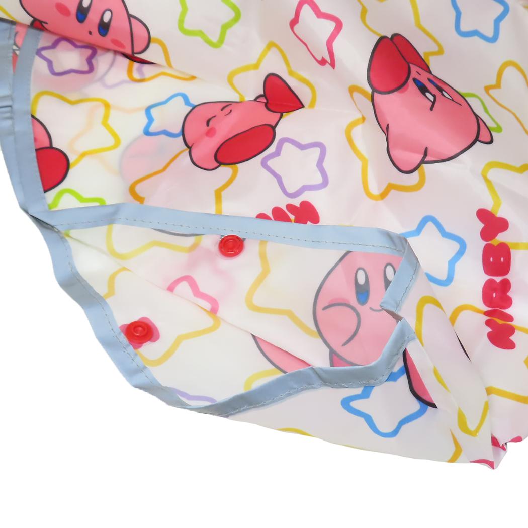 キッズレインポンチョ 90cm 子供用 レインウェア 星のカービィ スケーター 子ども用 雨合羽 メール便可
