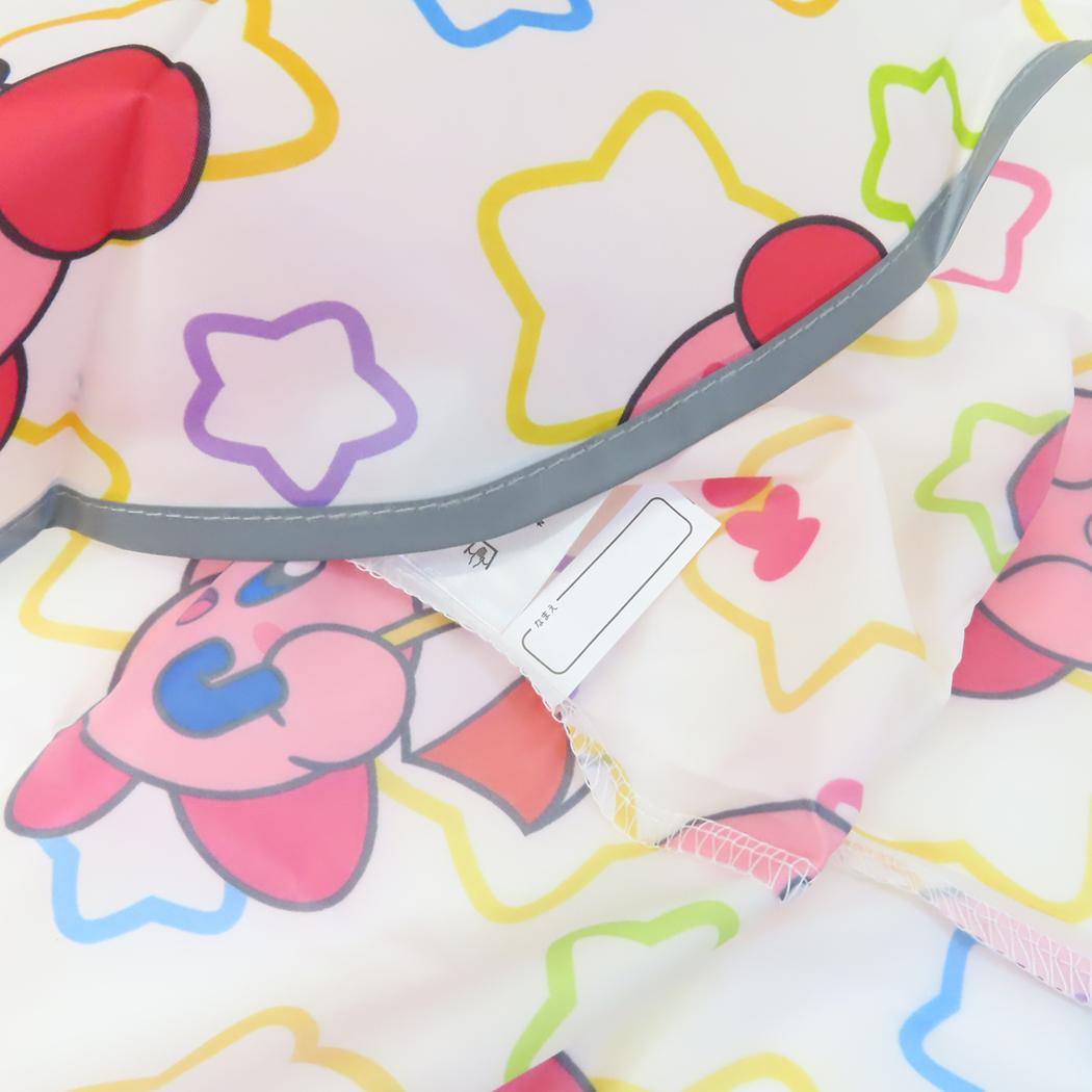 キッズレインポンチョ 90cm 子供用 レインウェア 星のカービィ スケーター 子ども用 雨合羽 メール便可