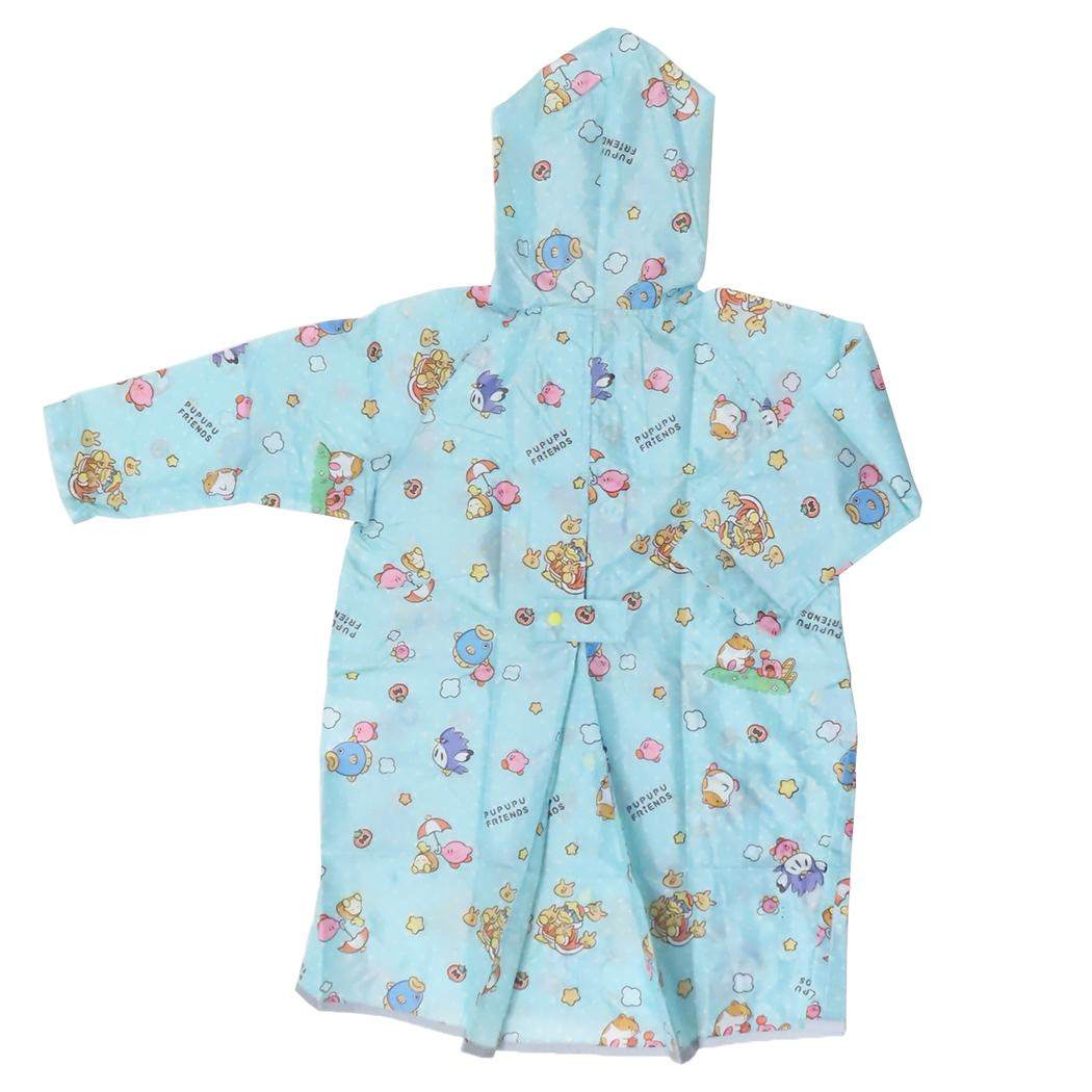リュック ランドセルが背負えるレインコート 子供用 レインウェア 星のカービィ プププフレンズ スケーター キッズ 子ども用 雨合羽 メール便可