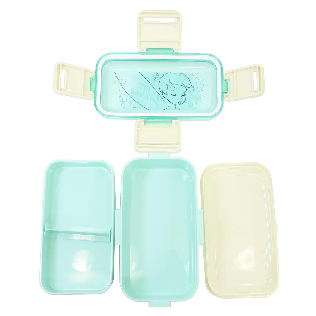 抗菌 食洗機対応 ふわっと弁当箱 2段 お弁当箱 ピーターパン ティンカーベル 600ml ディズニー スケーター 二段ランチボックス