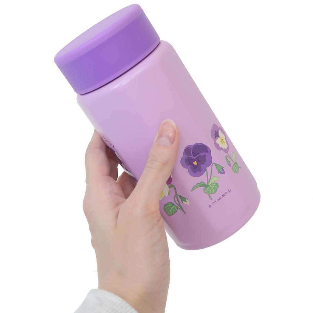 八角形ステンレスボトル 350ml 保温保冷水筒 クロミ 花言葉 サンリオ スケーター 直飲み