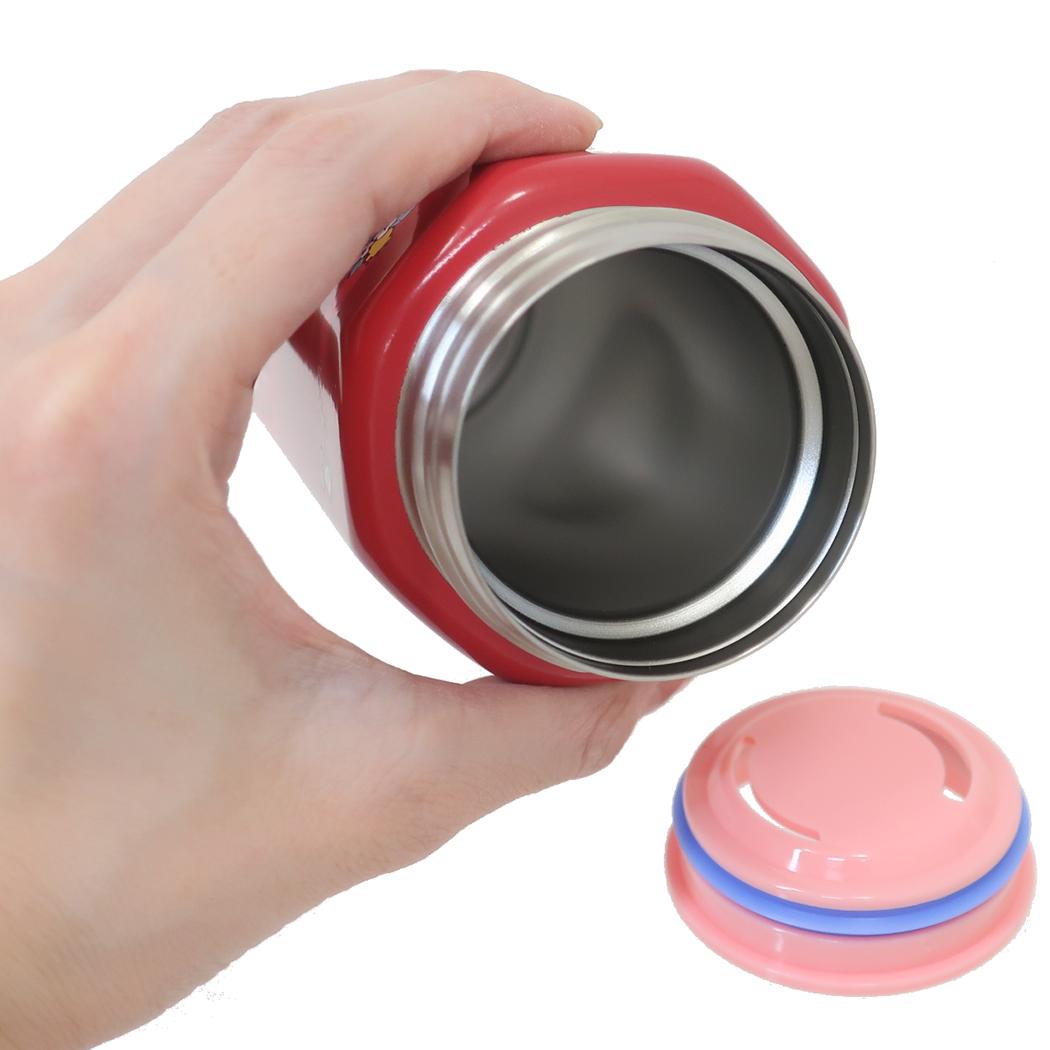 八角形ステンレスボトル 500ml 保温保冷水筒 マイメロディ フラワーレトロ サンリオ スケーター 直飲み
