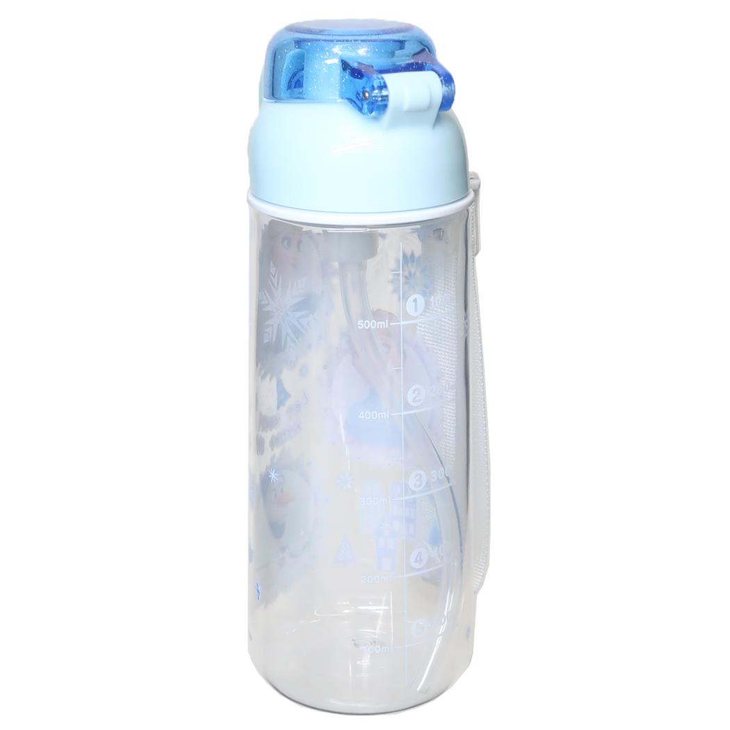 ワンプッシュストローボトル 水筒 アナと雪の女王 600ml ディズニー スケーター ストロー飲み キッズ