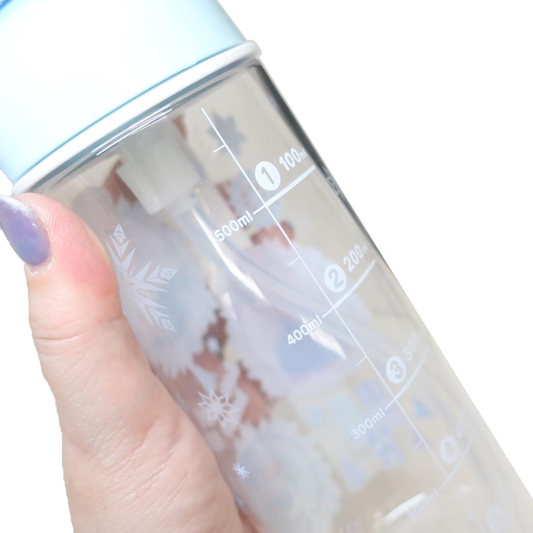 ワンプッシュストローボトル 水筒 アナと雪の女王 600ml ディズニー スケーター ストロー飲み キッズ