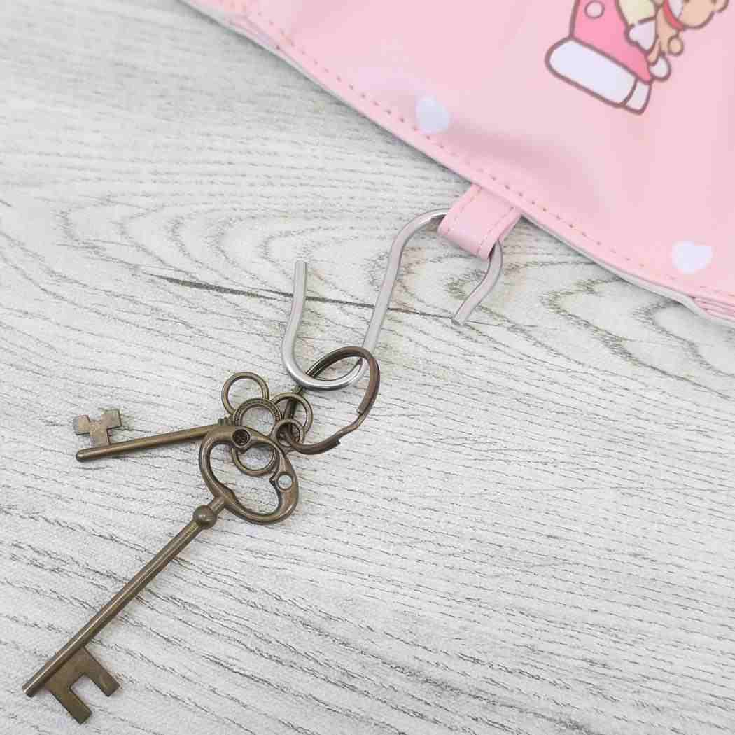 みじたくポケット 収納用品 ハローキティ いつもいっしょのお友だち サンリオ スケーター 身支度 用意 準備 身だしなみ ミラー 鏡