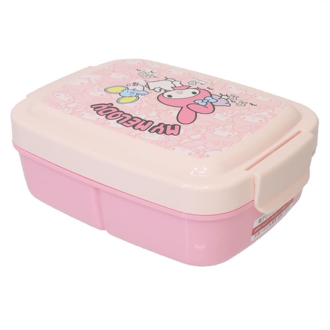 キッズランチボックス お弁当箱 マイメロディ うしろうしろ サンリオ スケーター 仕切り 一体型 ドーム型 840ml