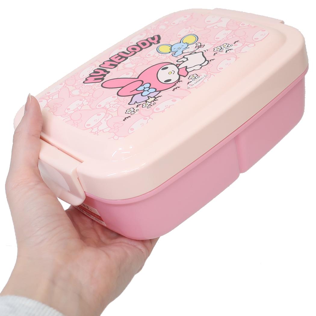 キッズランチボックス お弁当箱 マイメロディ うしろうしろ サンリオ スケーター 仕切り 一体型 ドーム型 840ml