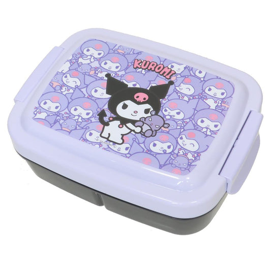 キッズランチボックス お弁当箱 クロミ うしろうしろ サンリオ スケーター 仕切り 一体型 ドーム型 840ml