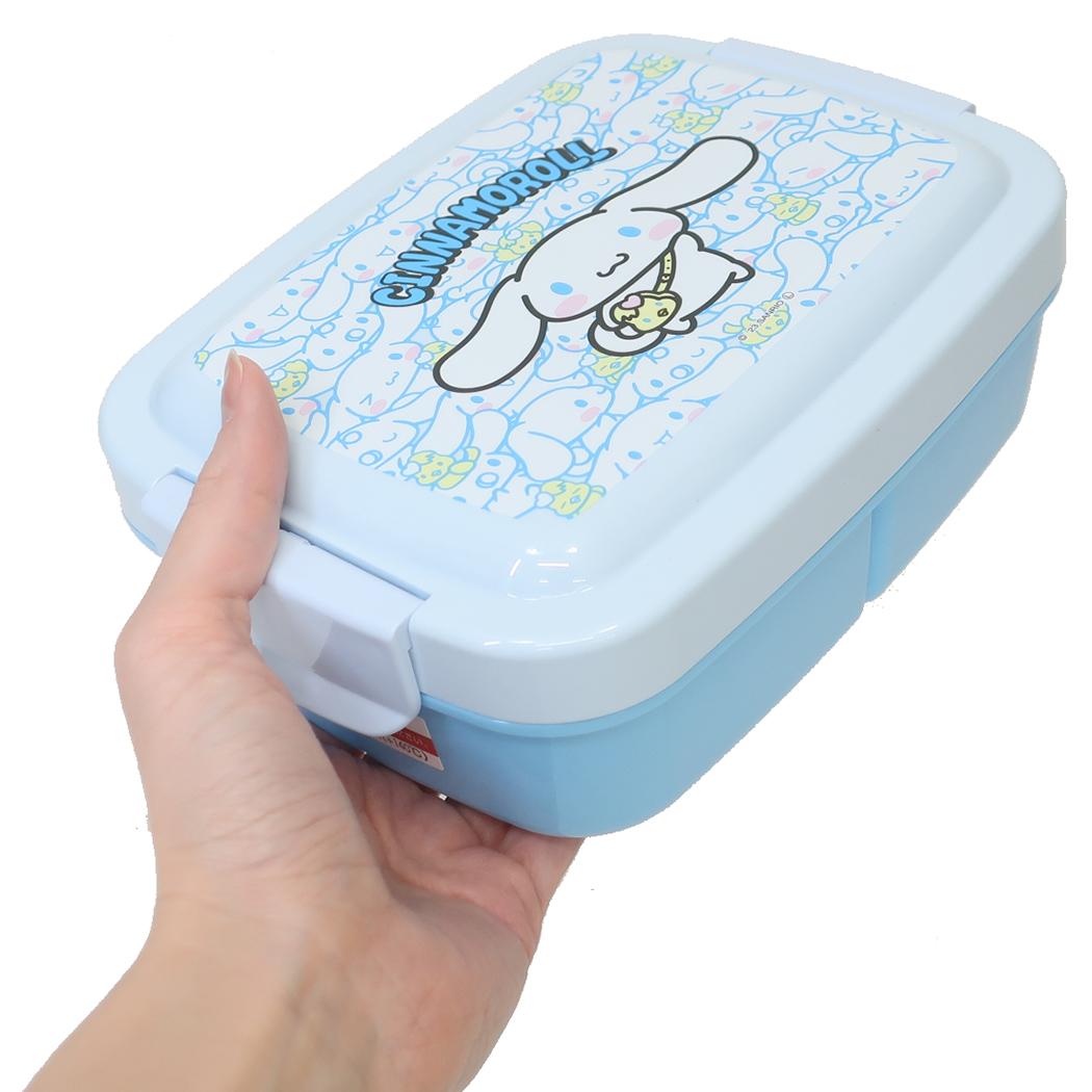 キッズランチボックス お弁当箱 シナモロール うしろうしろ サンリオ スケーター 仕切り 一体型 ドーム型 840ml