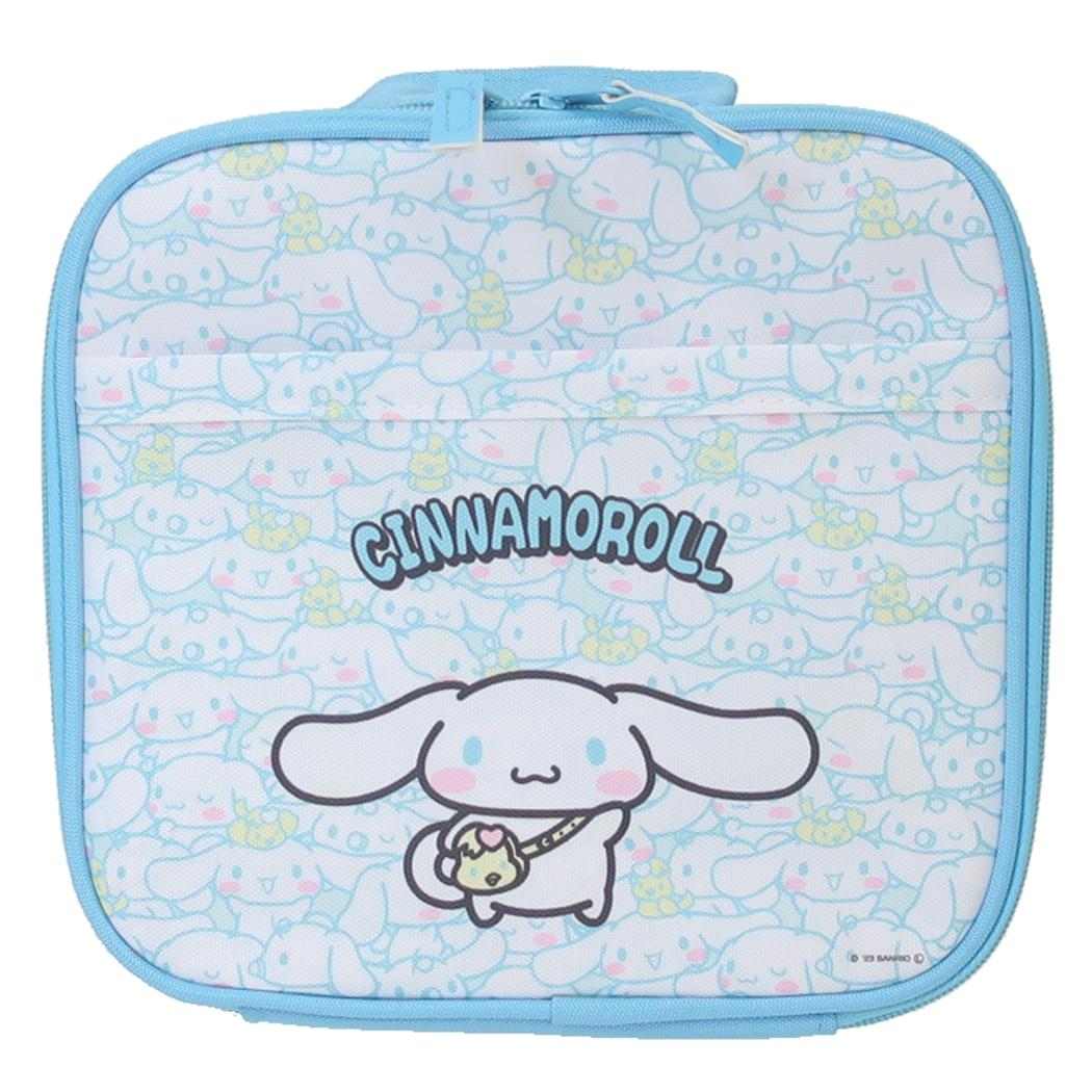 キッズランチバッグ3.4L お弁当かばん シナモロール うしろうしろ サンリオ スケーター 保温 保冷 アルミ蒸着
