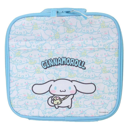 キッズランチバッグ3.4L お弁当かばん シナモロール うしろうしろ サンリオ スケーター 保温 保冷 アルミ蒸着
