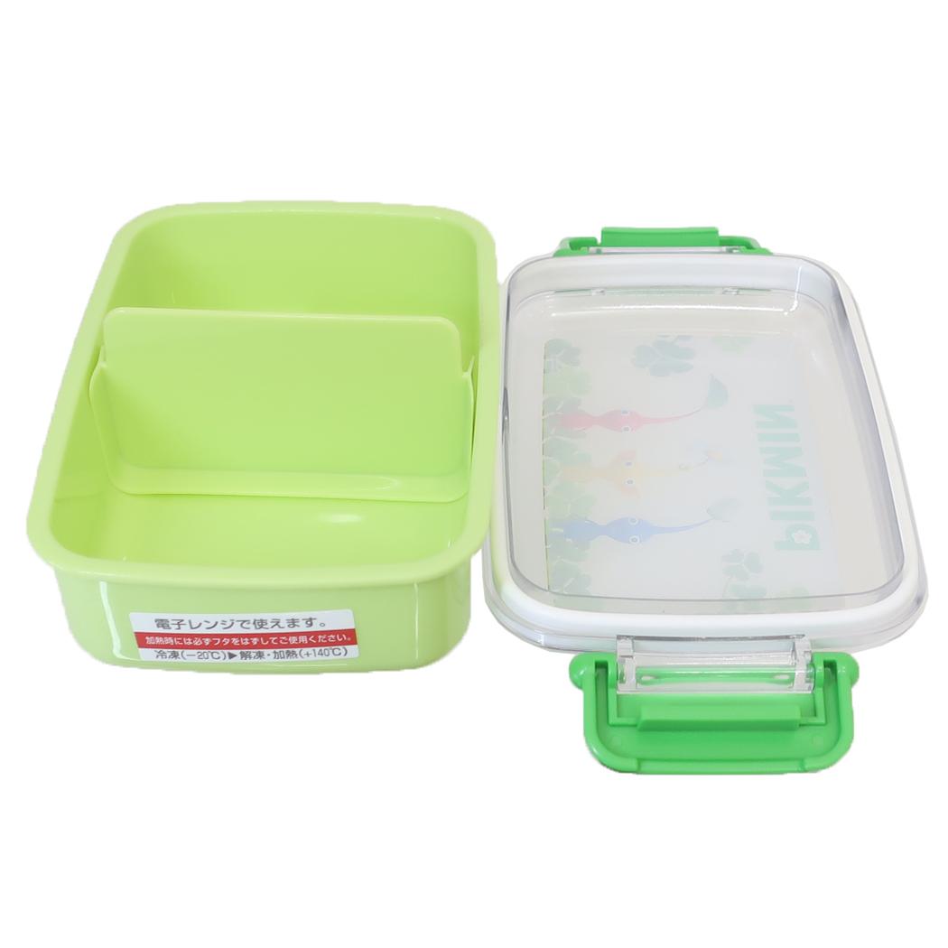 抗菌食洗機対応ふわっとフタタイトランチボックス 450ml お弁当箱 ピクミン ショウワノート 一段ランチボックス