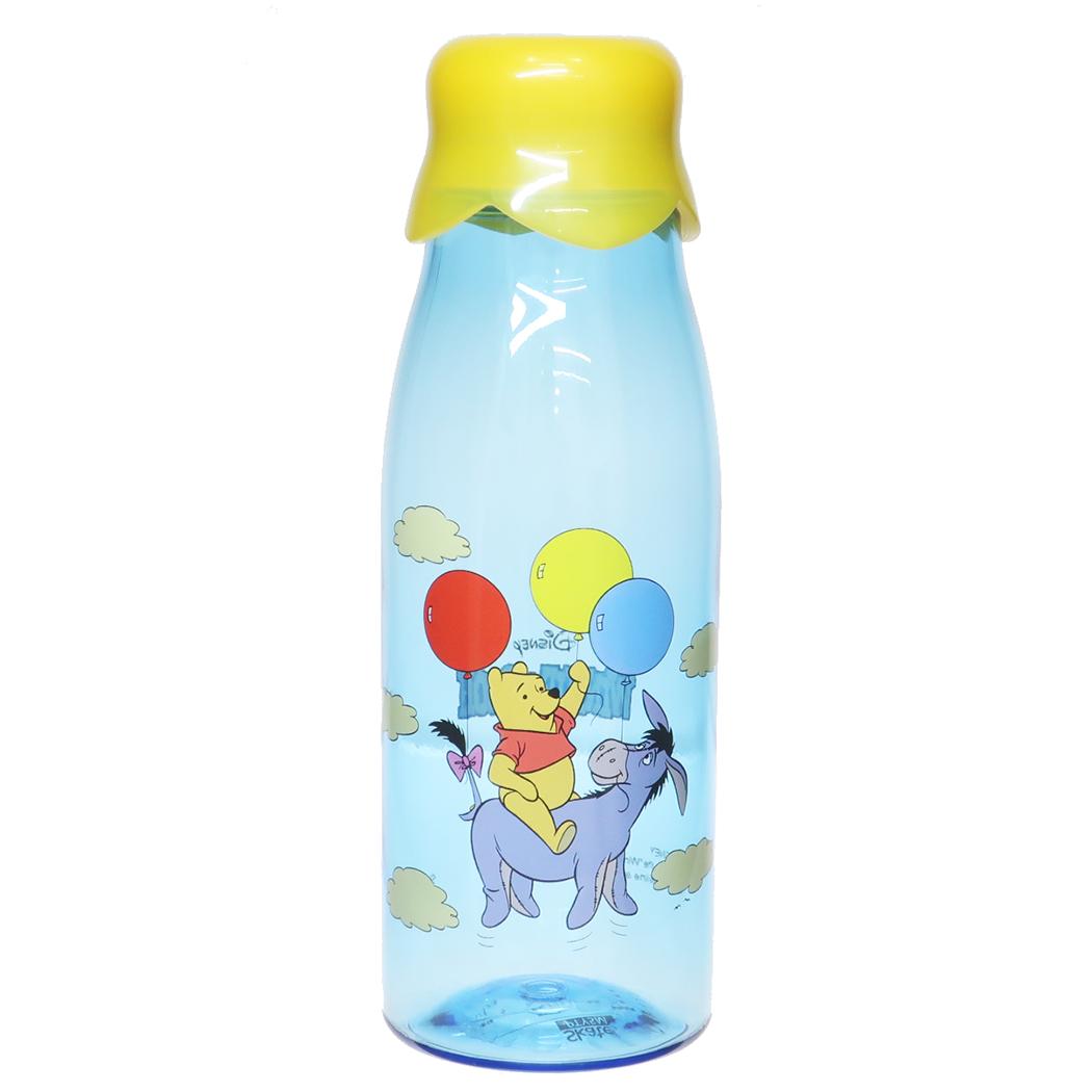 牛乳瓶型ボトル 500ml 水筒 くまのプーさん レトロ ディズニー スケーター ランチ雑貨
