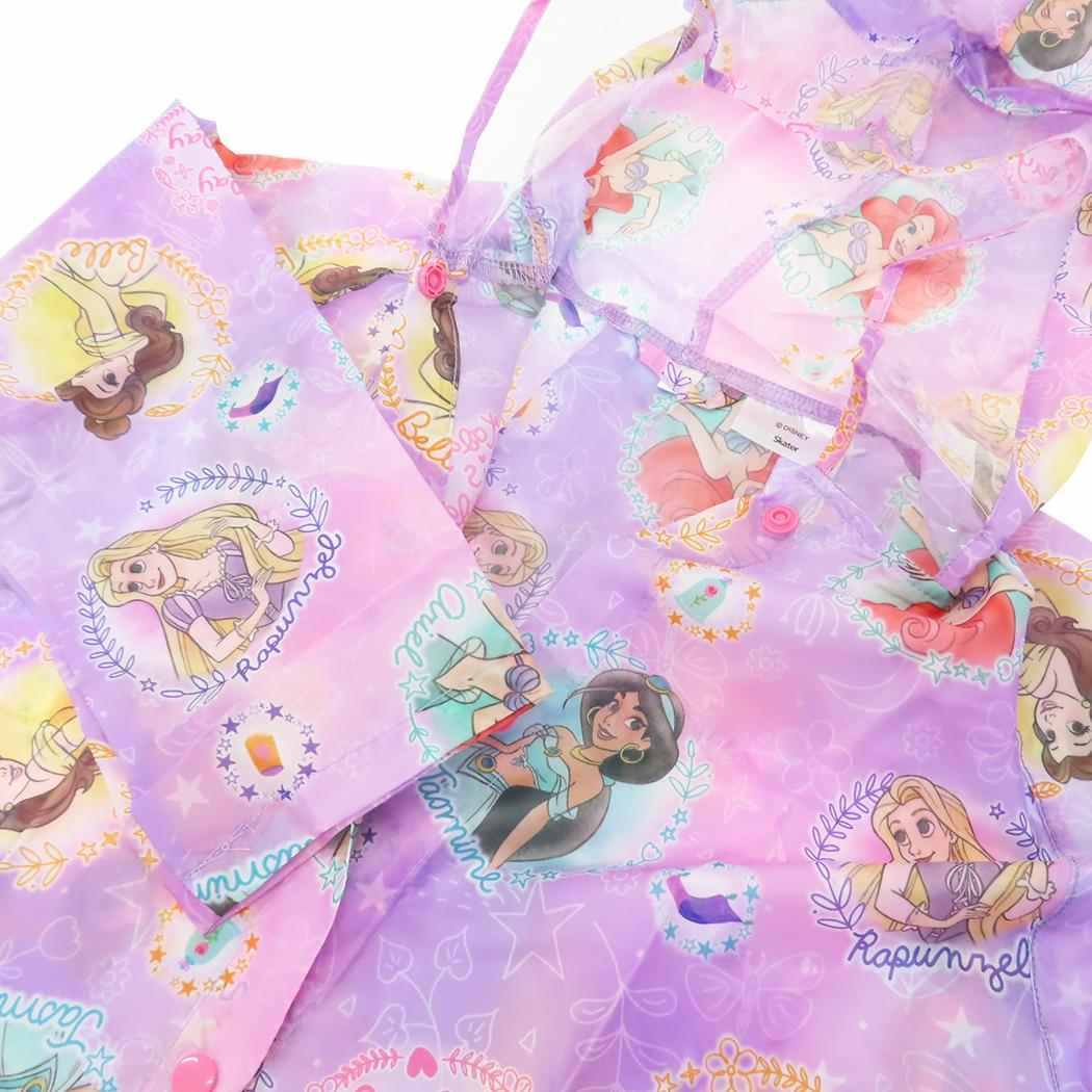 リュック ランドセルが背負えるレインコート 子供用 レインウェア ディズニープリンセス ディズニー スケーター キッズ 子ども用 雨合羽 メール便可