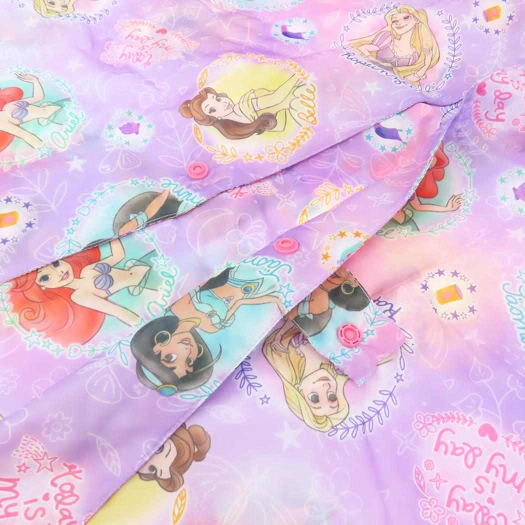 リュック ランドセルが背負えるレインコート 子供用 レインウェア ディズニープリンセス ディズニー スケーター キッズ 子ども用 雨合羽 メール便可
