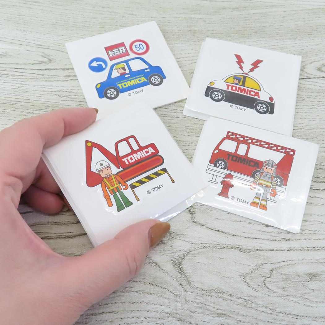 ダイカット絆創膏 20枚入り ばんそうこう トミカ TOMICA スケーター 傷直し バンソウコウ メール便可