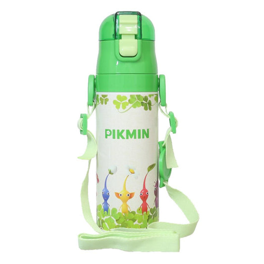 超軽量コンパクトロック付ワンプッシュダイレクトステンレスボトル 470ml 保冷水筒 ピクミン ショウワノート 直のみ 保冷専用