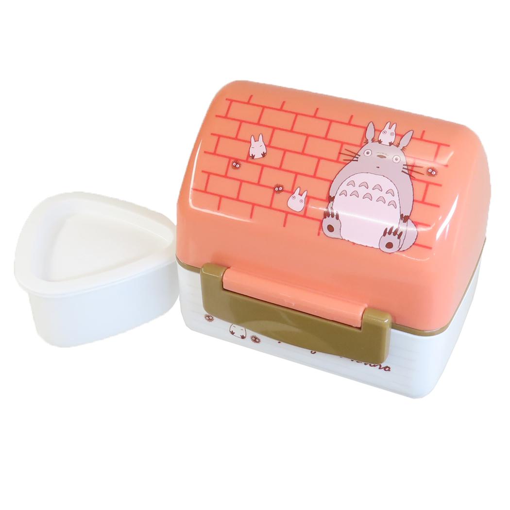 抗菌おにぎりランチボックス お弁当箱 となりのトトロ おうち スタジオジブリ スケーター 三角形 おにぎりケース