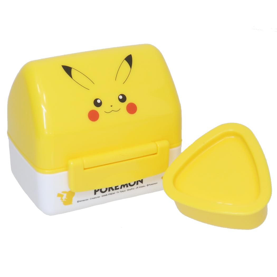 抗菌おにぎりランチボックス お弁当箱 ポケットモンスター ピカチュウ フェイス 23 ポケモン スケーター 240ml 入園 入学 遠足 お出かけ ピクニック