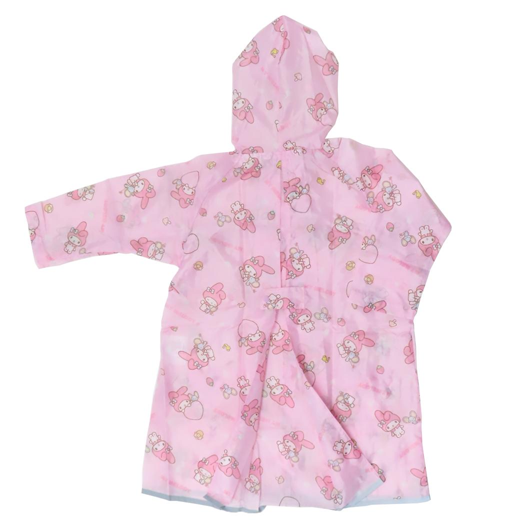 リュック ランドセルが背負えるレインコート 子供用 レインウェア マイメロディ いつもいっしょのお友だち サンリオ スケーター キッズ 子ども用 雨合羽 メール便可