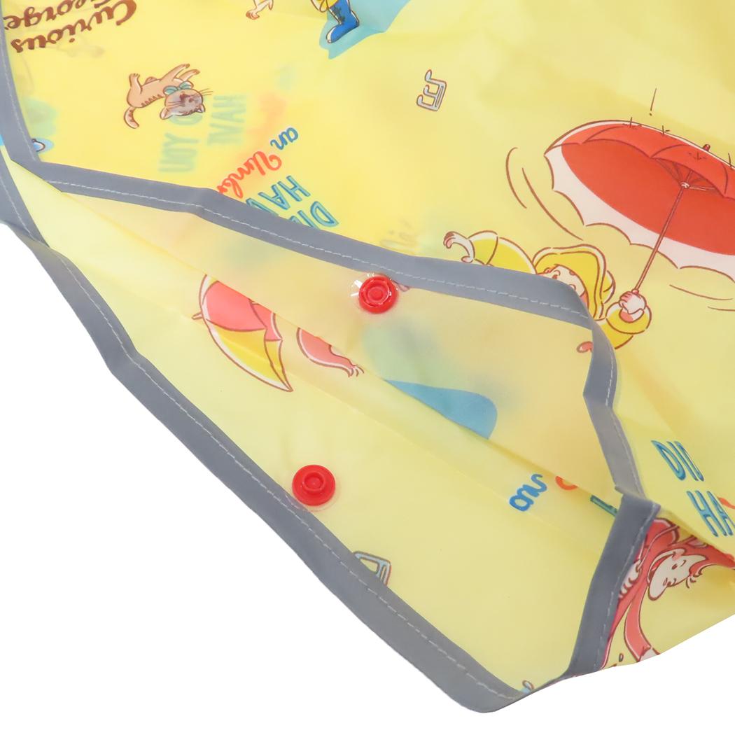 キッズレインポンチョ 90cm 子供用 レインウェア おさるのジョージ 23 スケーター 子ども用 雨合羽 絵本メール便可