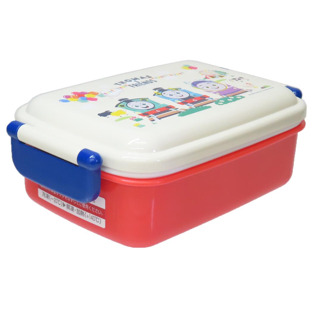 抗菌食洗機対応ふわっとフタタイトランチボックス お弁当箱 トーマス 450ml スケーター 一段ランチボックス