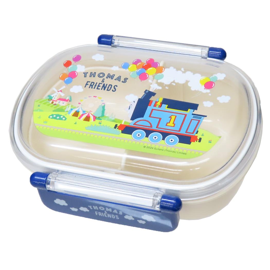 抗菌食洗機対応ふわっとフタタイトランチボックス お弁当箱 トーマス 360ml スケーター 一段ランチボックス