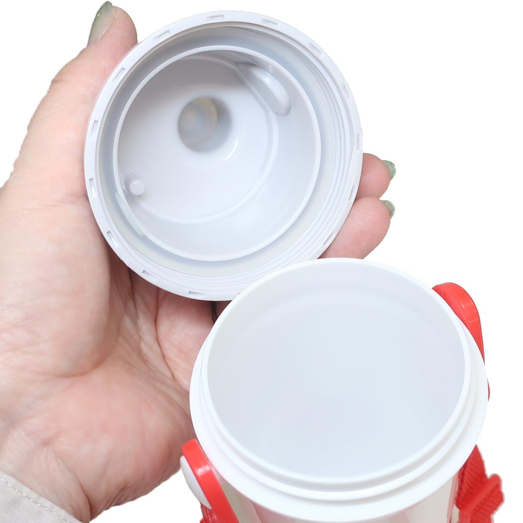 抗菌食洗機対応直飲みプラワンタッチボトル 480ml 水筒 ベイマックス 25 ディズニー スケーター ワンタッチ