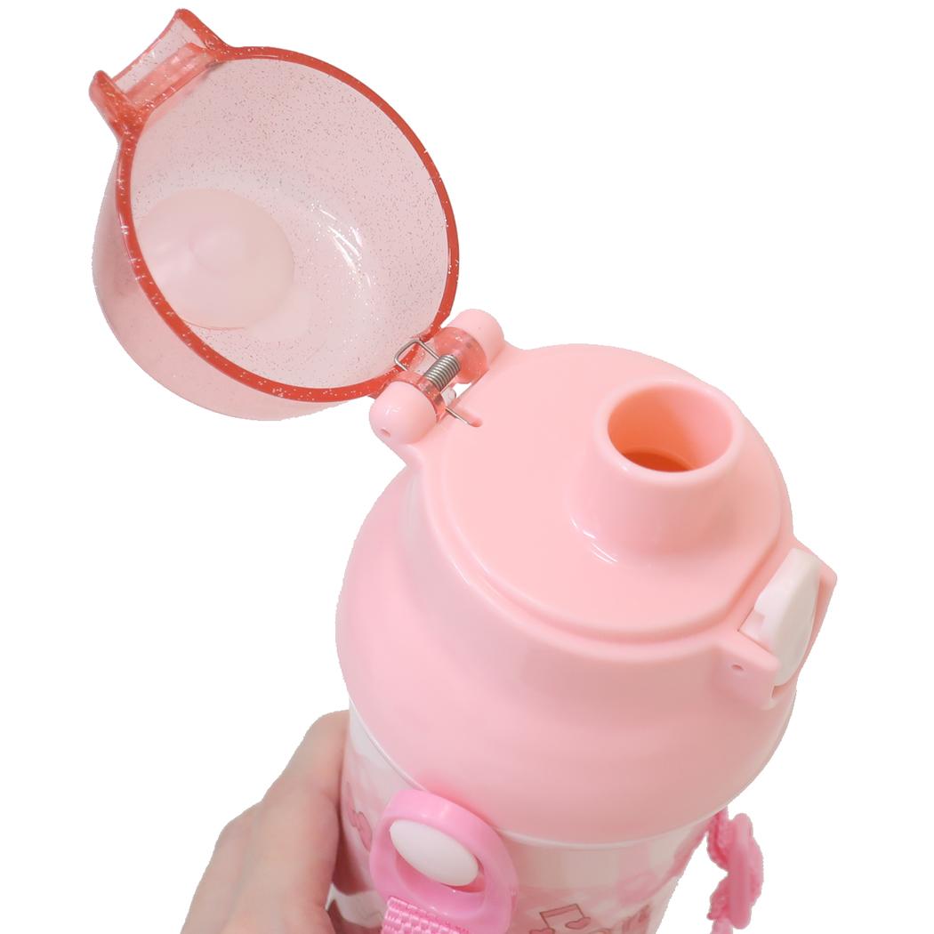 抗菌直飲プラボトル 水筒 マイメロディ ビッグリボン サンリオ スケーター ワンタッチ 480ml