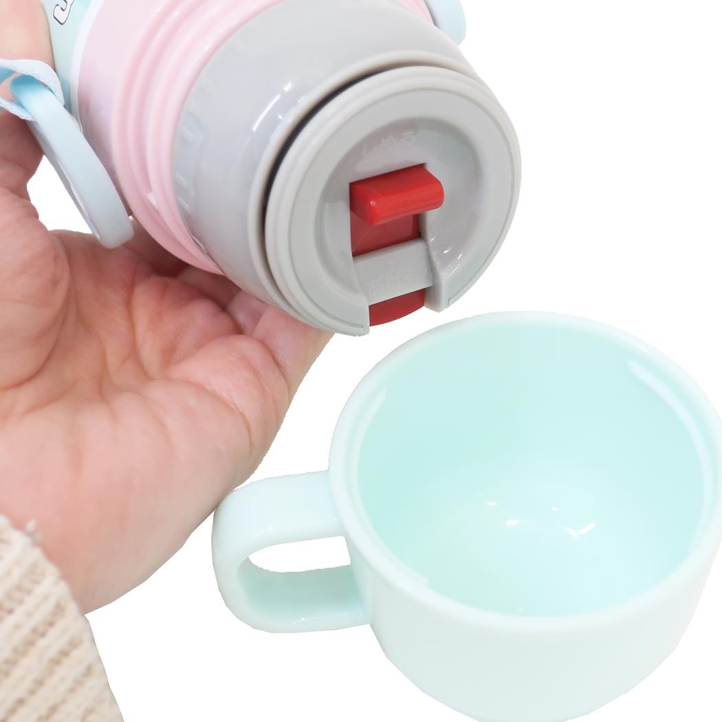 超軽量コンパクト2WAYステンレスボトル 保温保冷水筒 ポケットモンスター Popping Up ポケモン スケーター 子ども用 ワンプッシュ ワンタッチ