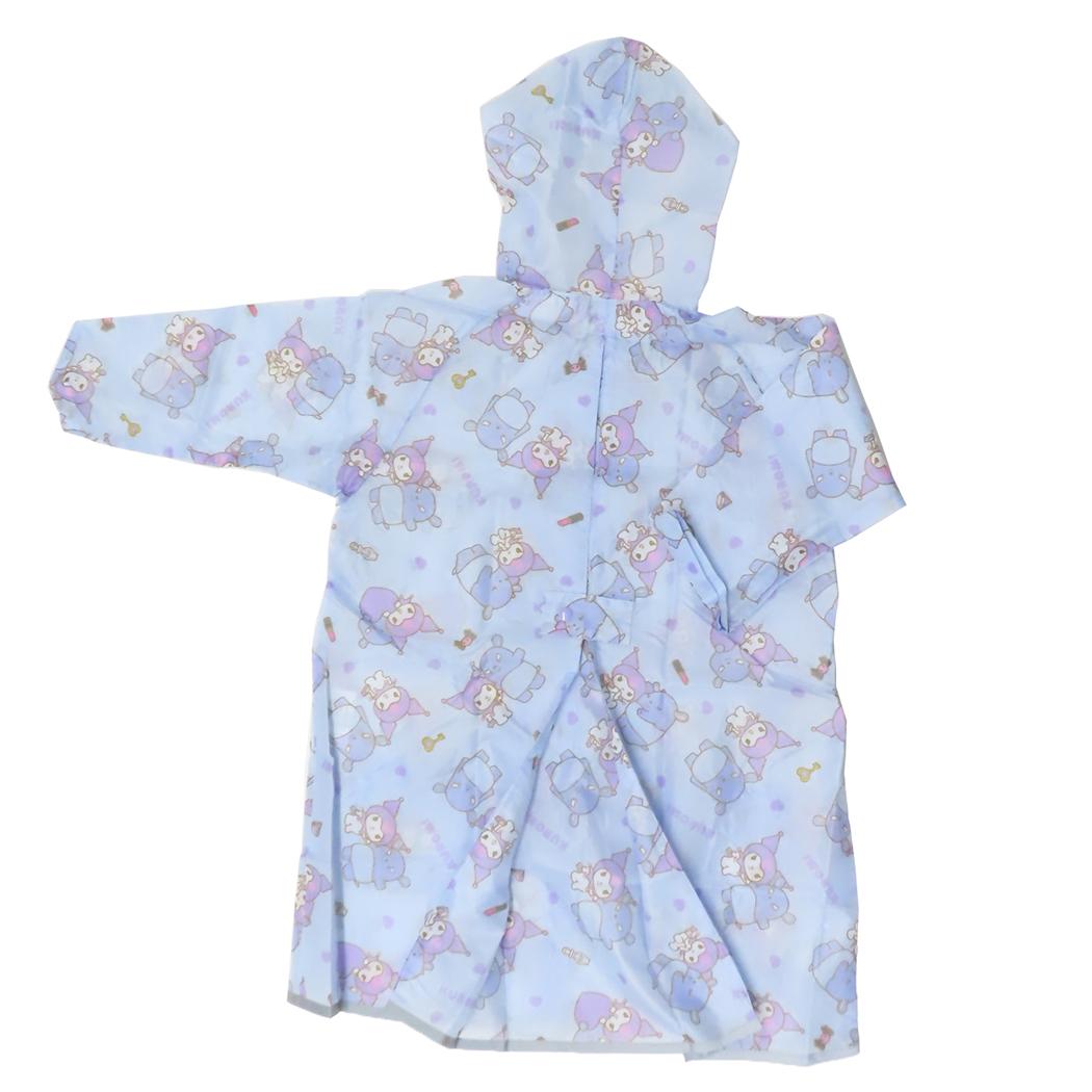 リュック ランドセルが背負えるレインコート 子供用 レインウェア クロミ いつもいっしょのお友だち サンリオ スケーター キッズ 子ども用 雨合羽 メール便可