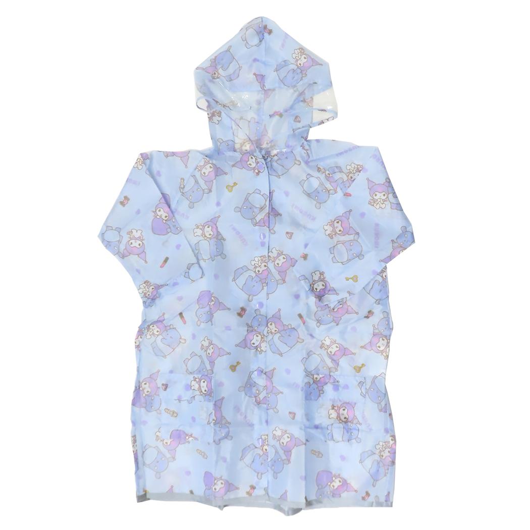 リュック ランドセルが背負えるレインコート 子供用 レインウェア クロミ いつもいっしょのお友だち サンリオ スケーター キッズ 子ども用 雨合羽 メール便可