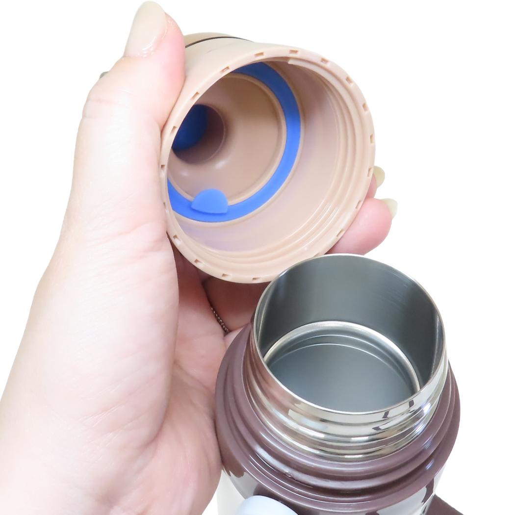 超軽量 コンパクトロック付ワンプッシュダイレクトステンレスボトル 保冷水筒 おさるのジョージ 470ml スケーター 子供 遠足 絵本