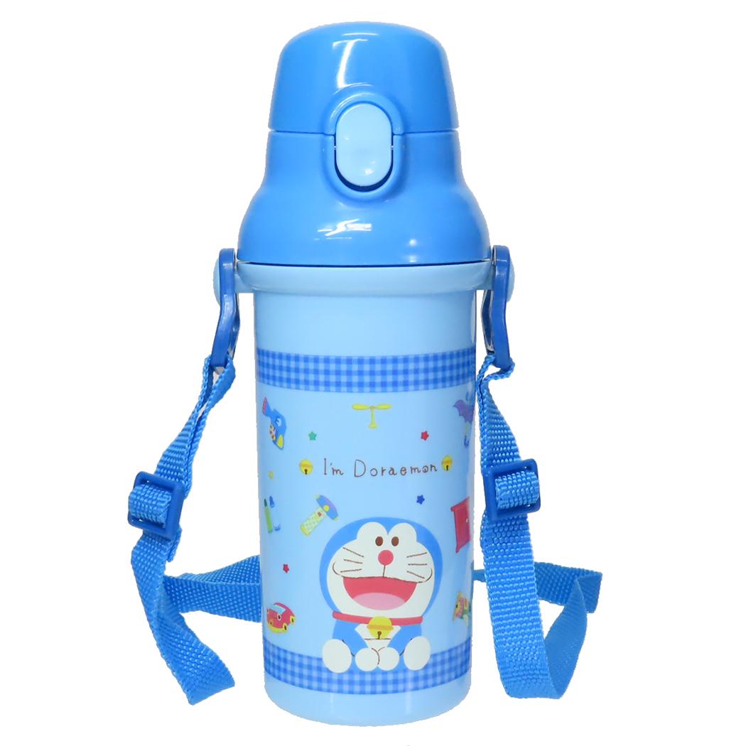 直飲みプラワンタッチボトル 水筒 アイムドラえもん サンリオ スケーター ワンタッチ 480ml アニメ