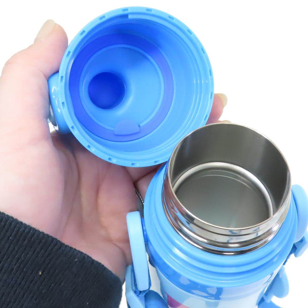 超軽量 コンパクトロック付 ワンプッシュダイレクトステンレスボトル 保冷水筒 アイムドラえもん 470ml サンリオ スケーター 子供 遠足 アニメ