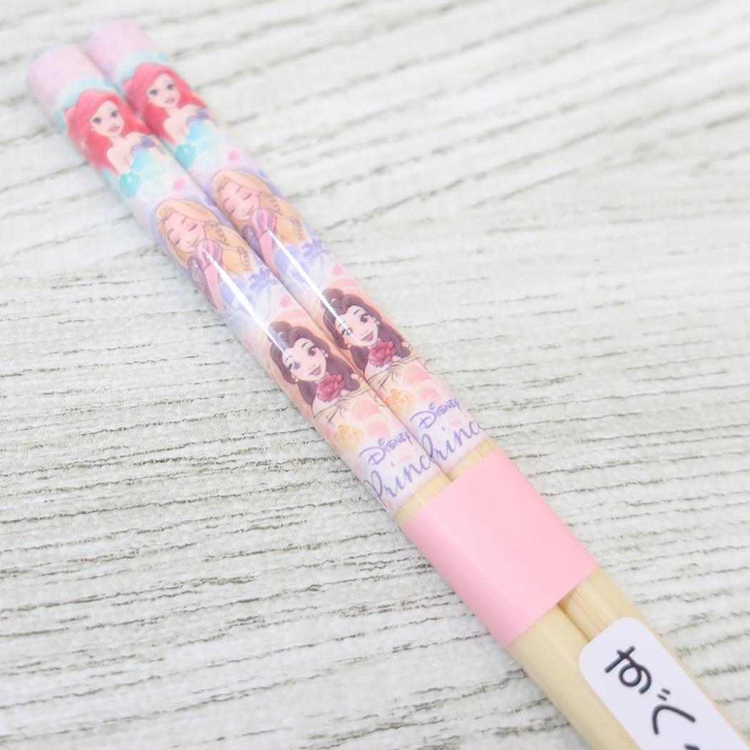 竹安全箸 16.5cm おはしセット ディズニープリンセス すべり止加工 ディズニー スケーター 竹箸 カトラリー メール便可
